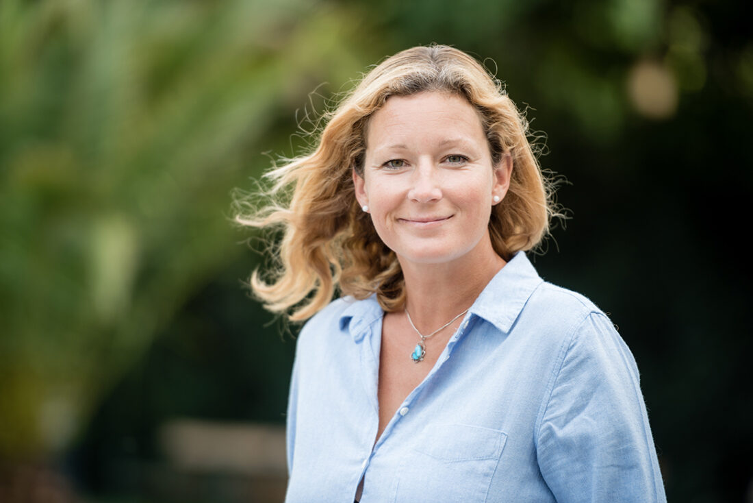 Simone Muck op Texel